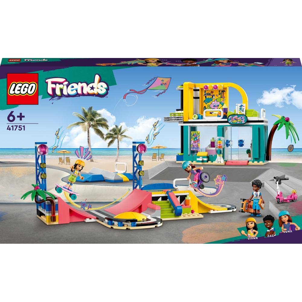 LEGO Friends Skate Park Building Kit For Ages 6+