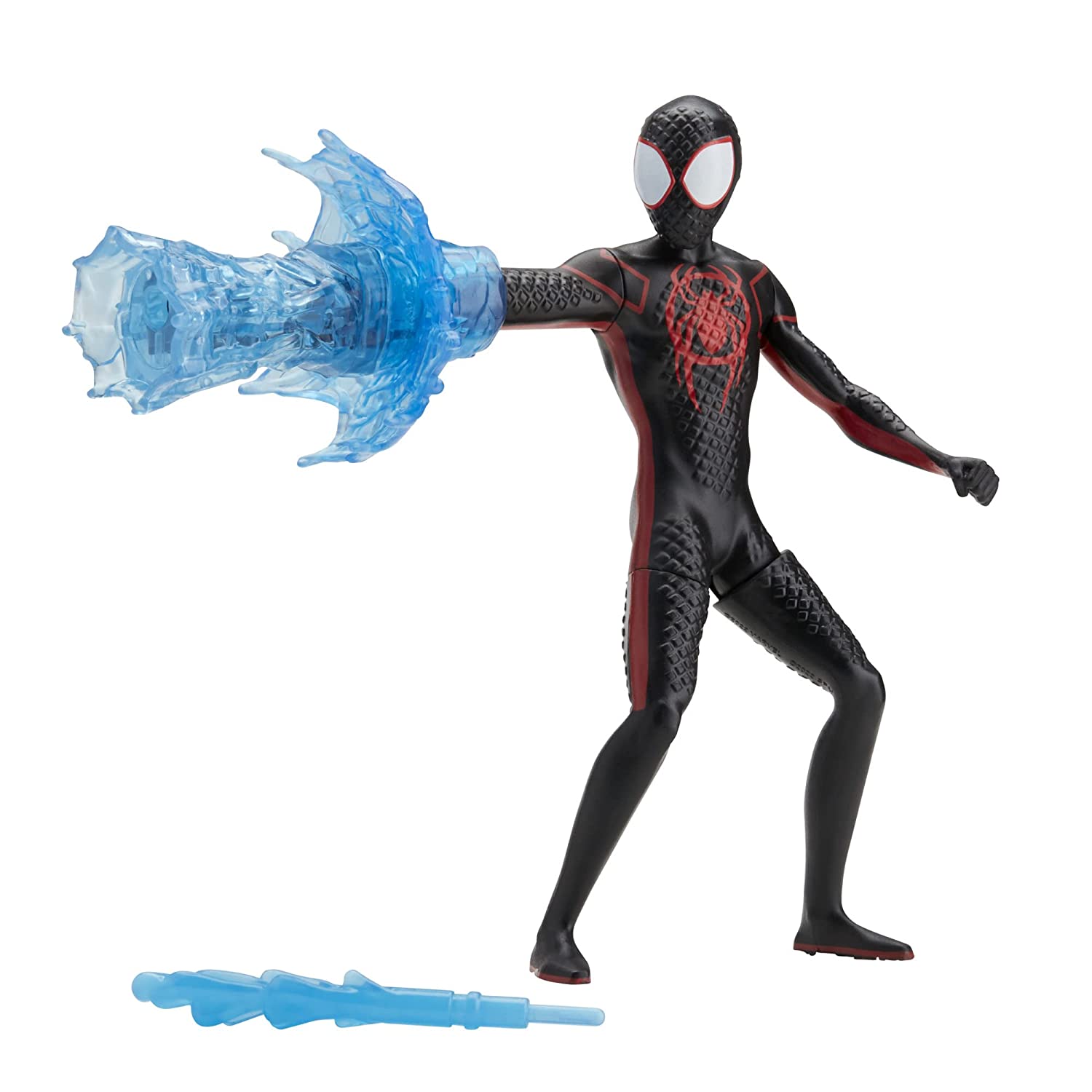 Marvel Spider-Man: Across The Spider-Verse 6-Inch-Scale Web Spinning Miles Morales Deluxe Action Figure for Kids Ages 4 and Up