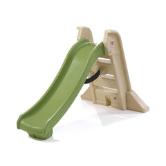 Step2 Naturally Playful Big Folding Slide Indoor and Outdoor Foldable Slide for Kids