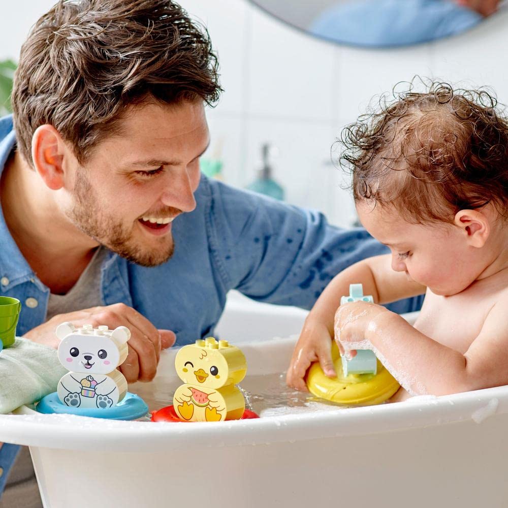 LEGO Duplo My First Bath Time Fun - Floating Animal Train Building Kit For Ages 2+