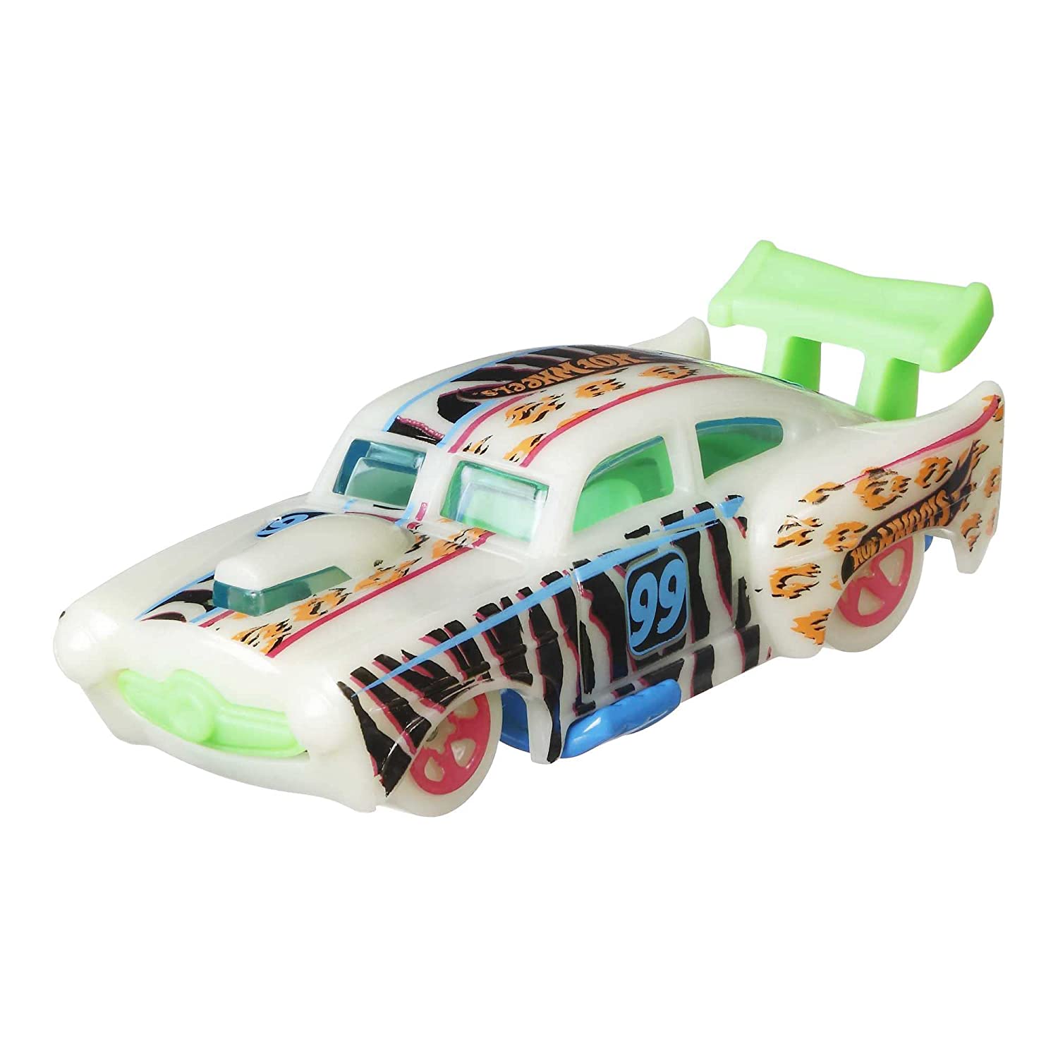 Hot Wheels Monster Trucks Glow In The Dark Multipack of 10 Collectible for Gift for Kids Ages 4+