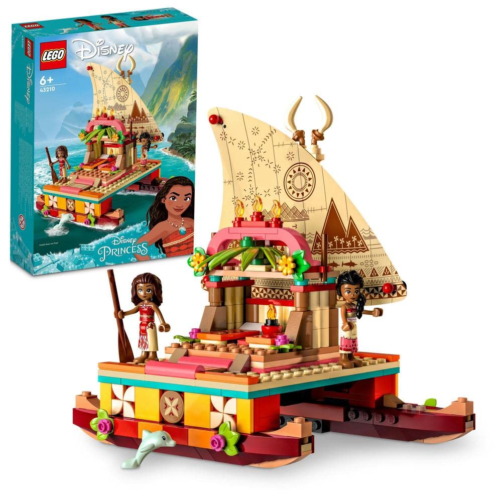 LEGO Disney Moana’s Wayfinding Boat Building Kit For Ages 6+