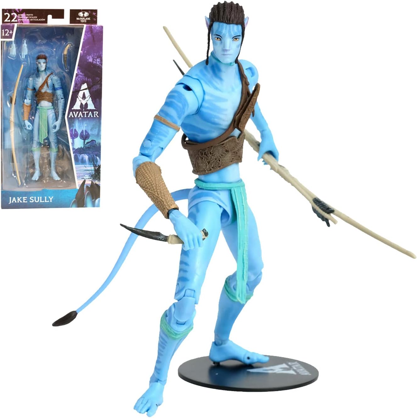 Mcfarlane Toys Disney Avatar Classic Jake Sully 7 Inch Action Figure