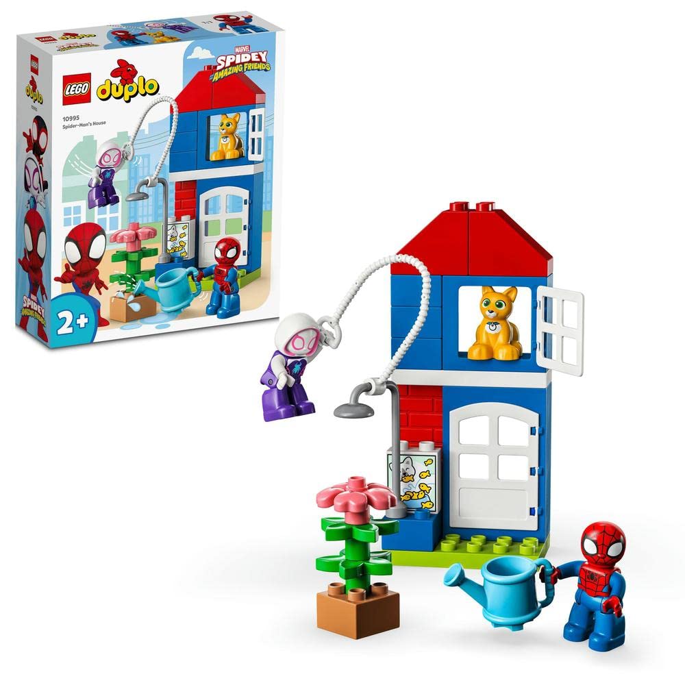 LEGO Duplo Marvel Spider-Man’s House Building Kit For Ages 2+