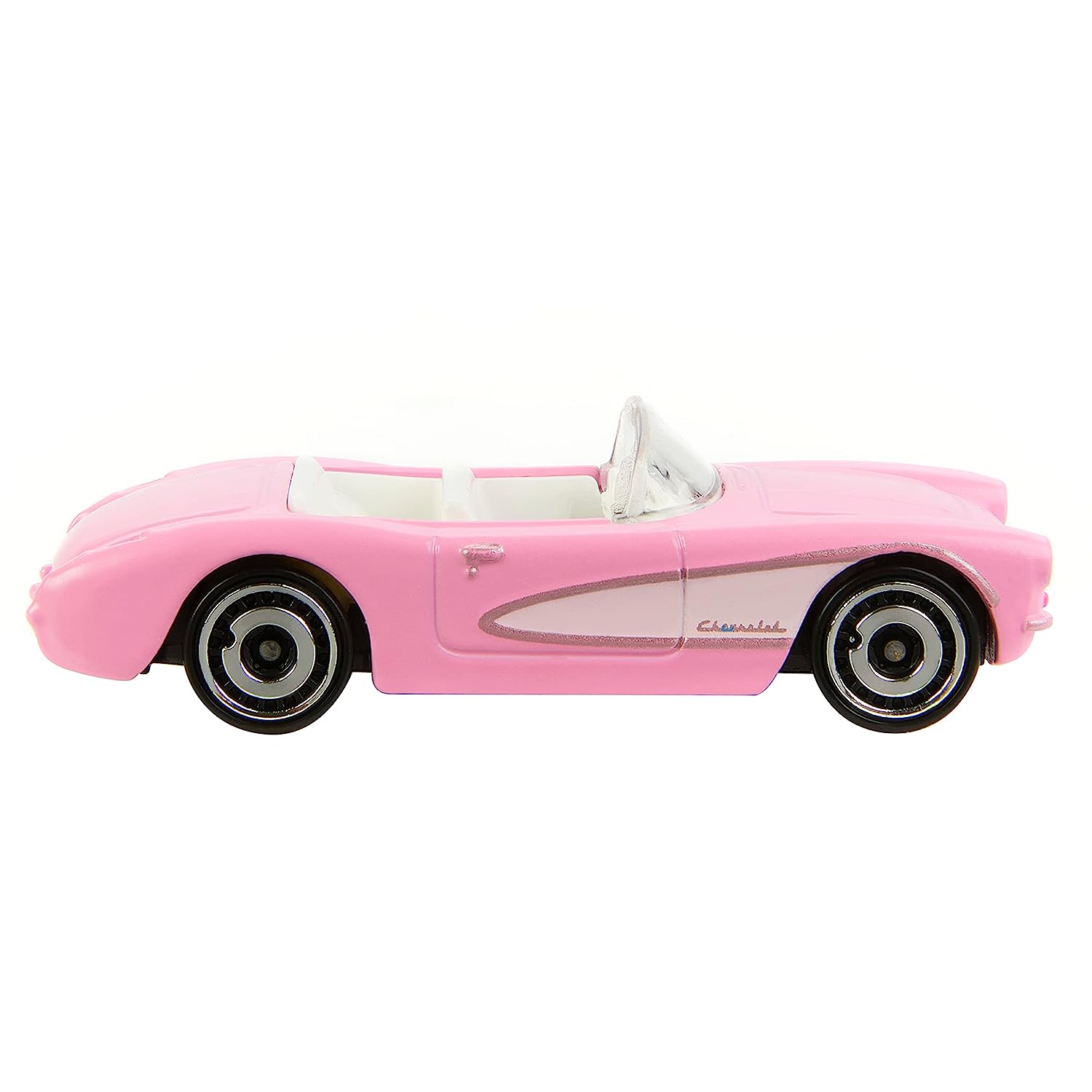 Hot Wheels Barbie The Movie Pink Corvette 1:64 Scale Die-Cast Car for Kids Ages 3+