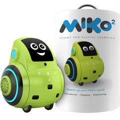 Miko My Companion Emotix Miko 2, Advanced Personal Robot for Kids, Goblin Green