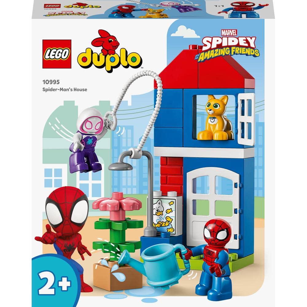 LEGO Duplo Marvel Spider-Man’s House Building Kit For Ages 2+