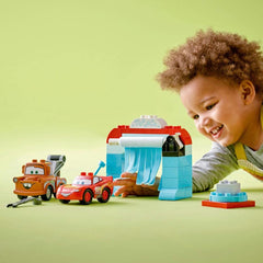 LEGO Duplo Disney and Pixar’s Cars Lightning McQueen & Mater’s Car Wash Fun Building Kit For Ages 2+