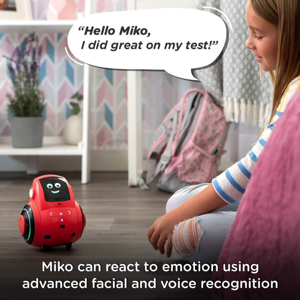 Miko My Companion Emotix Miko 2, Advanced Personal Robot for Kids, Pixie Blue