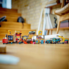 LEGO City Custom Car Garage Building Kit For Ages 6+