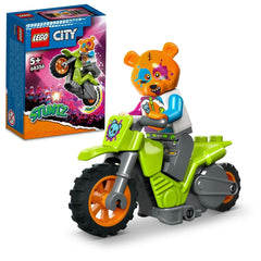 LEGO City Bear Stunt Bike Building Kit For Ages 5+