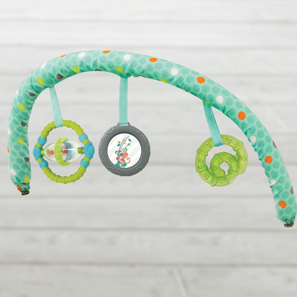 Mastela Music Vibrations Bouncer Grey - For Ages 0-1 Years