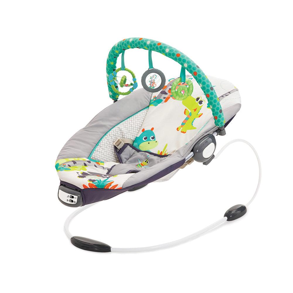 Mastela Music Vibrations Bouncer Grey - For Ages 0-1 Years