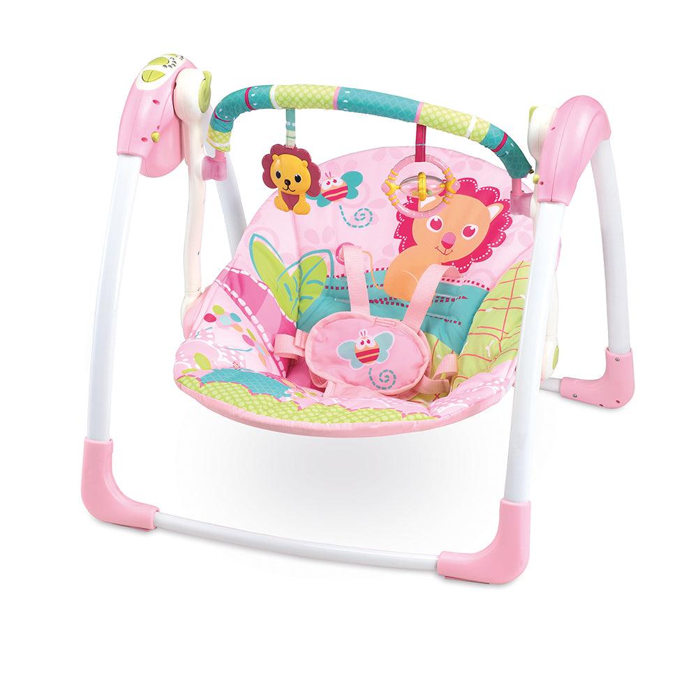 Mastela Deluxe Portable Swing Baby Pink - For Ages 0-2 Years