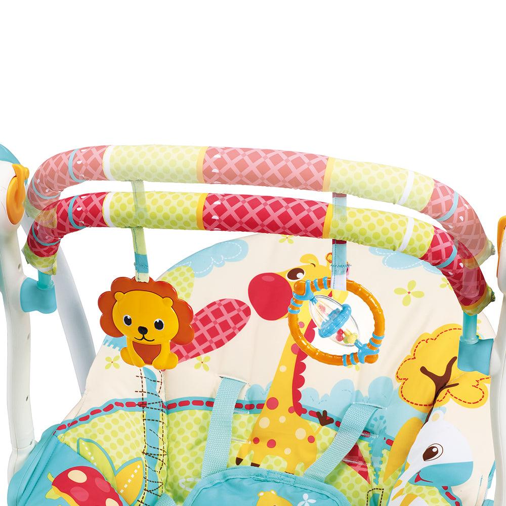 Mastela Deluxe Portable Swing Aqua - For Ages 0-2 Years