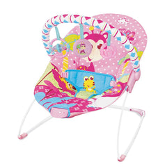 Mastela Soothing Vibration Bouncer Pink - For Ages 0-1 Years