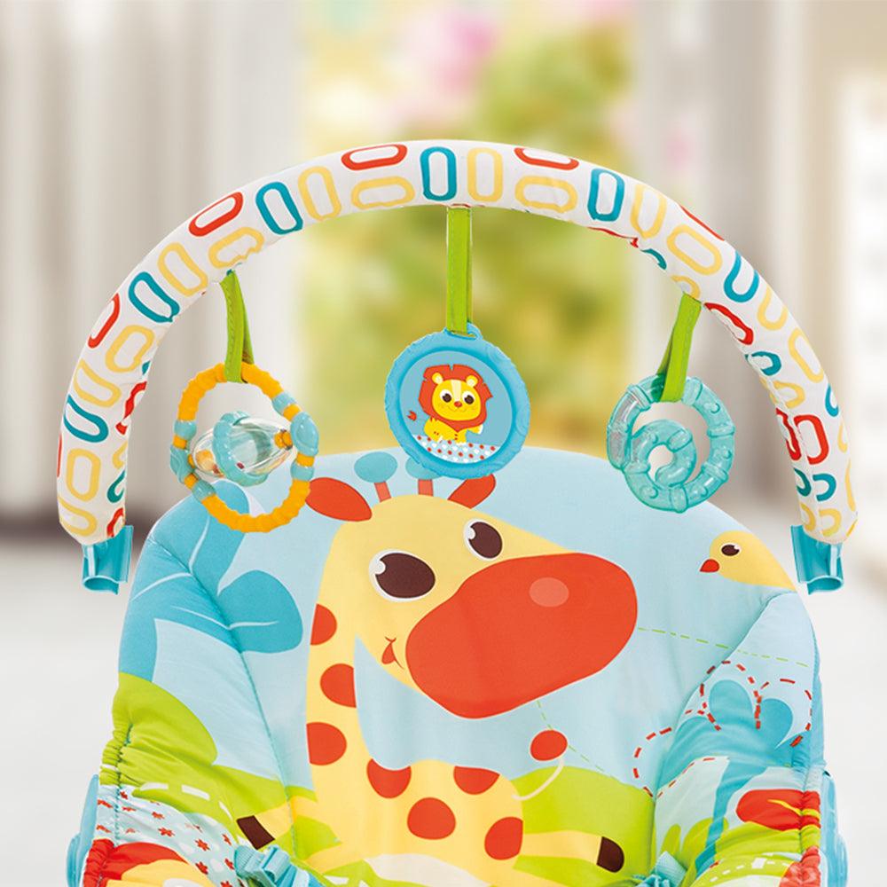 Mastela Music Vibrations Bouncer Jungle 1 - For Ages 0-1 Years