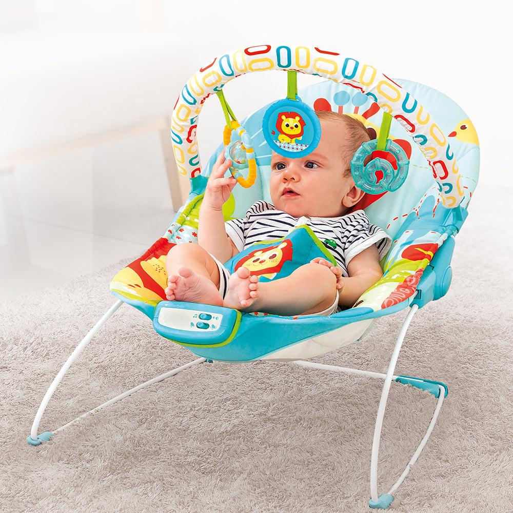 Mastela Music Vibrations Bouncer Jungle 1 - For Ages 0-1 Years