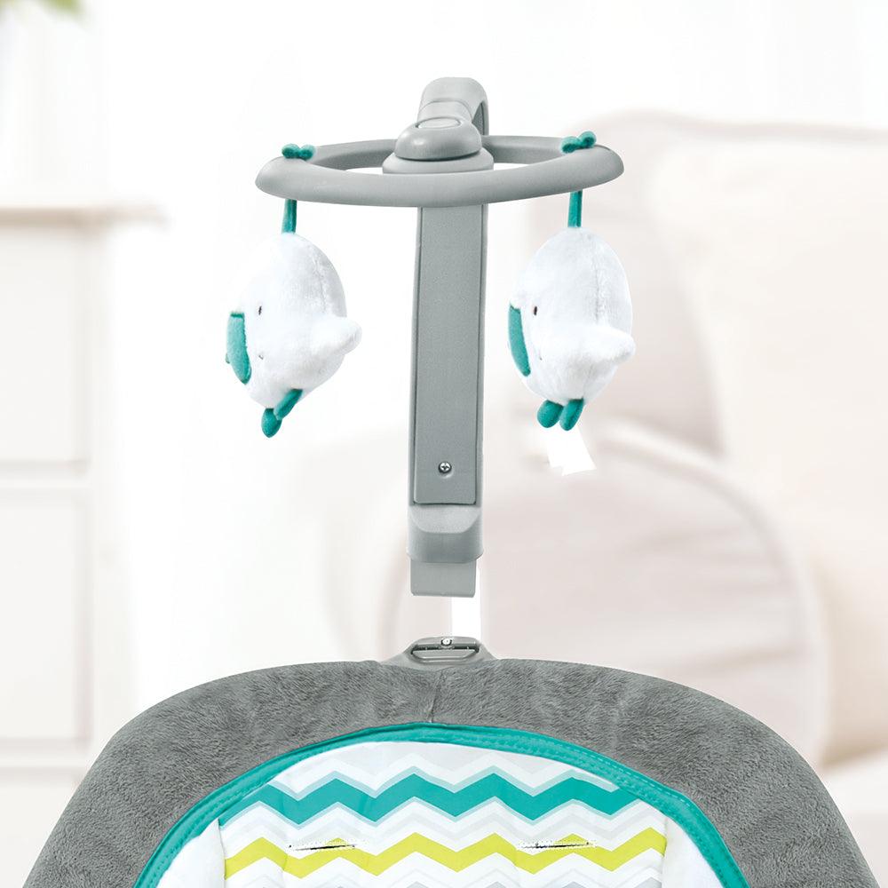 Mastela Fold Up Rocker Teal - For Ages 0-1 Years