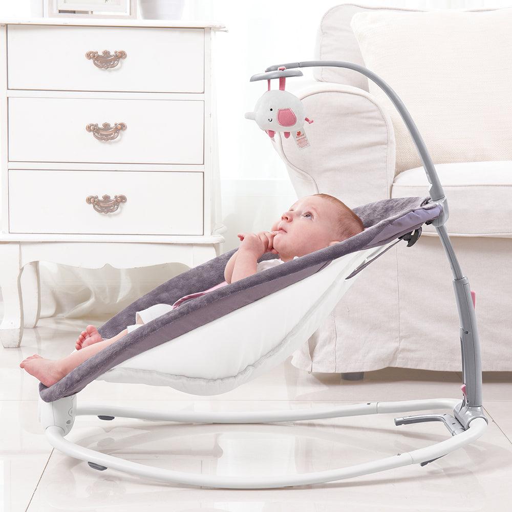 Mastela Fold Up Rocker Pink - For Ages 0-1 Years