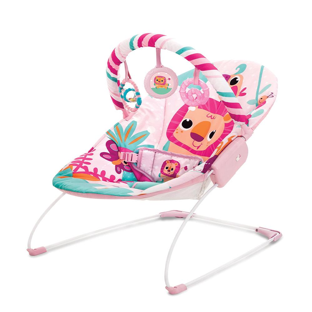 Mastela Music Vibrations Bouncer Baby Pink - For Ages 0-1 Years