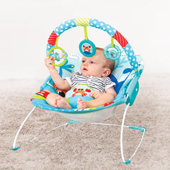 Mastela Music Vibrations Bouncer Green - For Ages 0-1 Years