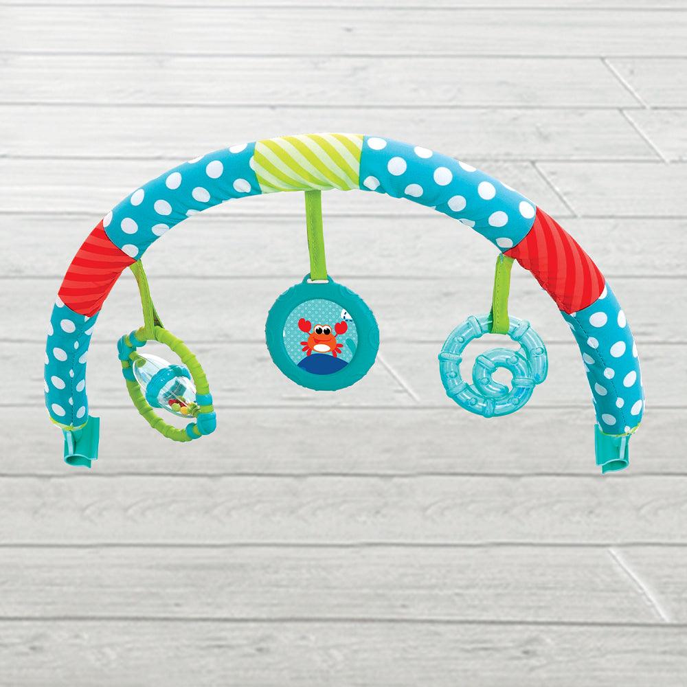 Mastela Music Vibrations Bouncer Green - For Ages 0-1 Years