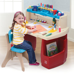Step2 Deluxe Art Master Desk for Kids Ages 3+ - FunCorp India