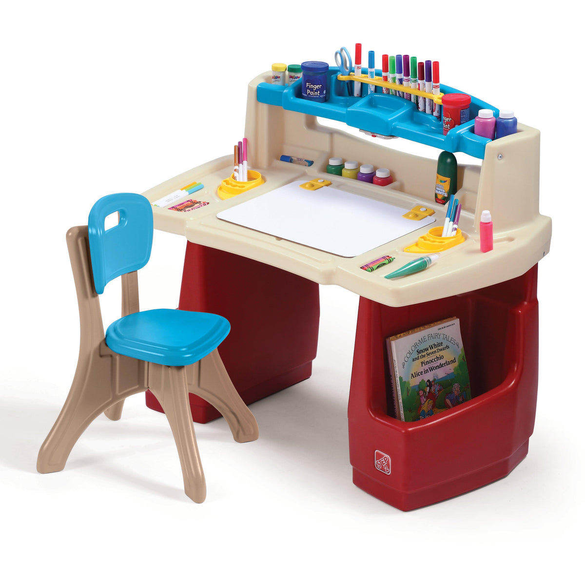 Step2 Deluxe Art Master Desk for Kids Ages 3+ - FunCorp India