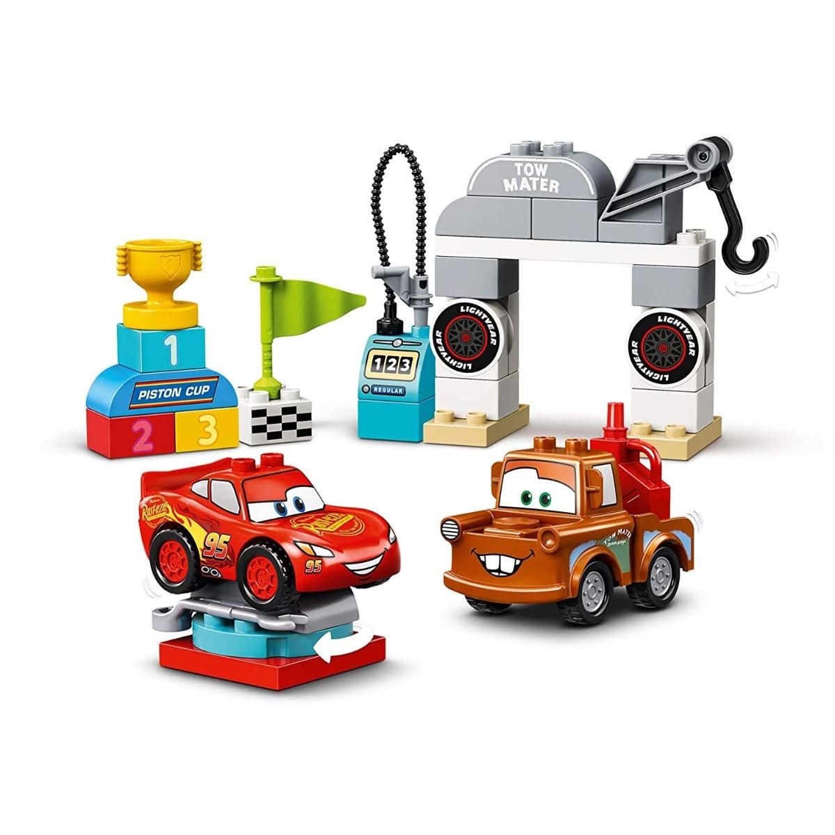 LEGO Duplo Disney Cars Lightning McQueen's Race Day Building Kit