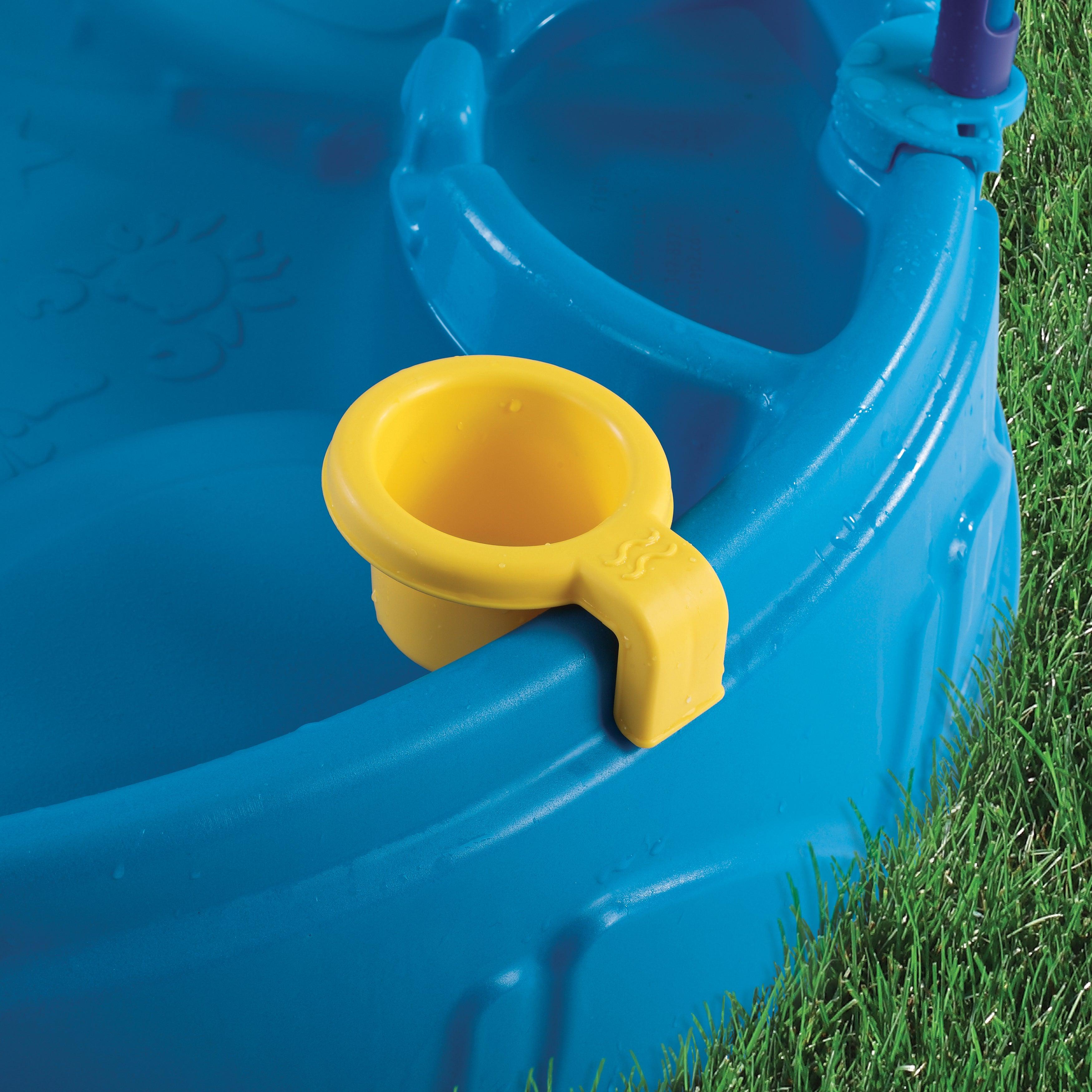 Buy Step2 Play & Shade Pool Plastic Kids Outdoor Pool for Toddlers ...