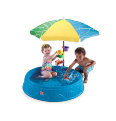 Step2 Play & Shade Pool Plastic Kids Outdoor Pool for Toddlers - FunCorp India