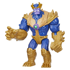 Marvel Avengers Mech Strike Monster Hunters 9-Inch-Scale Monster Punch Thanos Deluxe Action Figure for Kids Ages 4 and Up