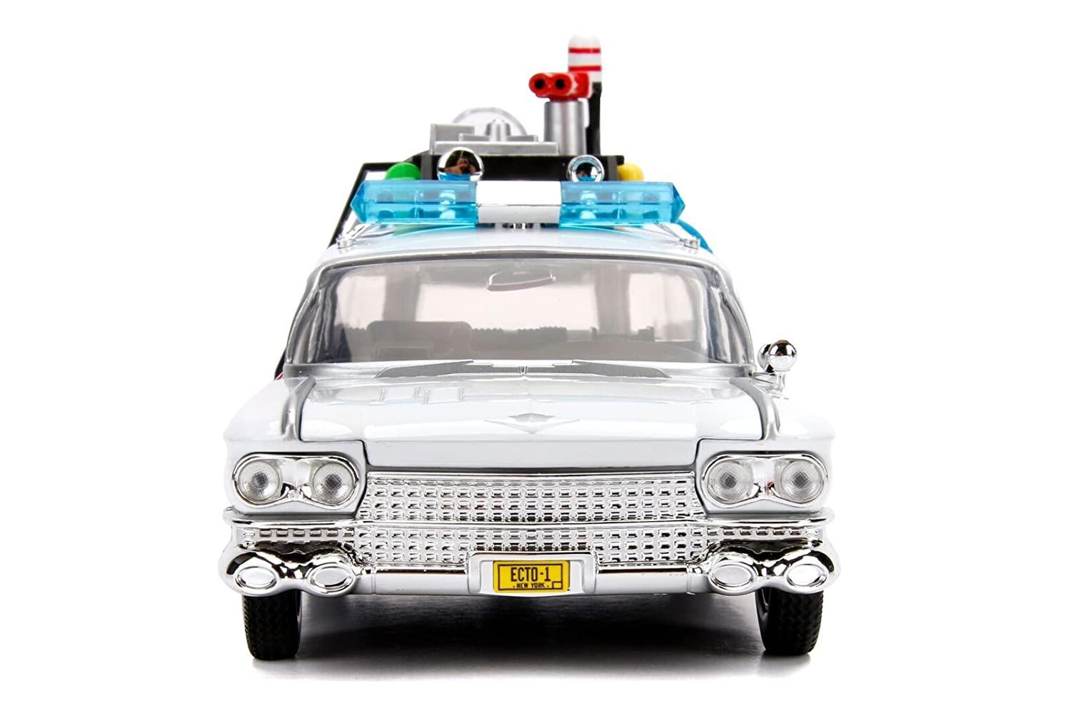 Jada Toys Hollywood Rides Ghostbuster Ecto-1, 1:24 Diecast Car