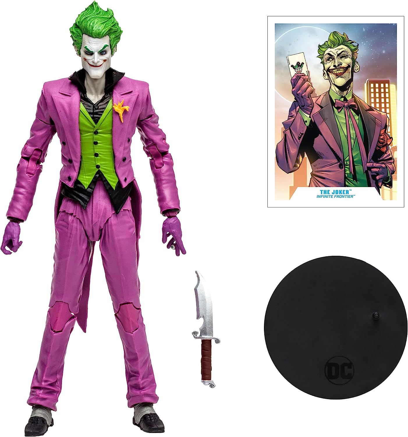 Mcfarlane Toys Infinite Frontier The Joker 7 Inch Action Figure