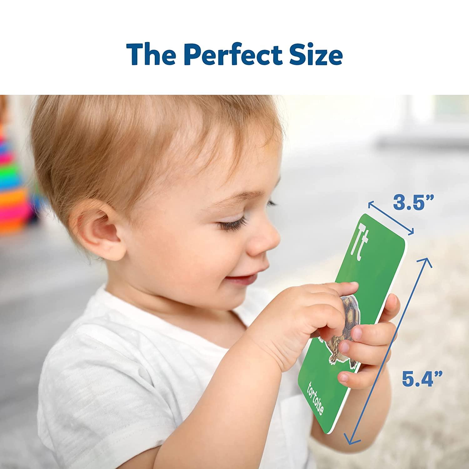 Skillmatics Letters & First 100 Words - 3 in 1 Educational Flash Cards for Ages 2+ - FunCorp India