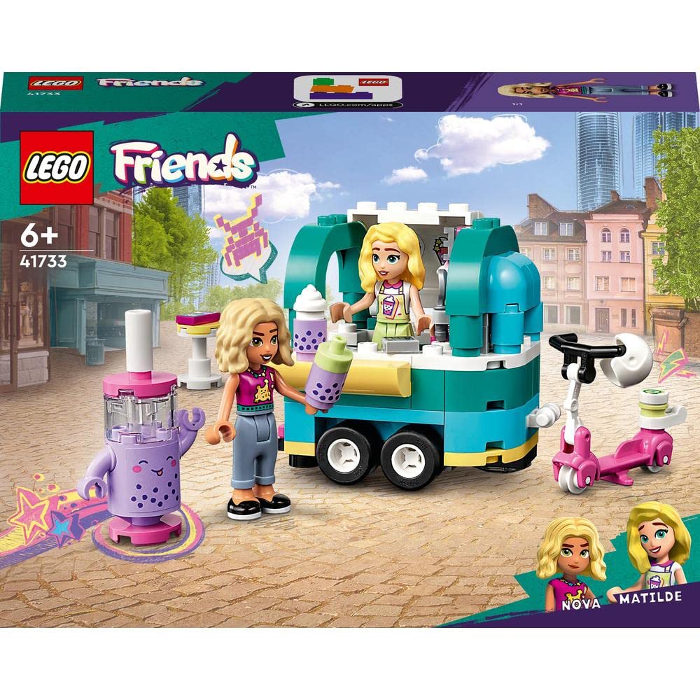 LEGO Friends Mobile Bubble Tea Shop Building Kit For Ages 6+