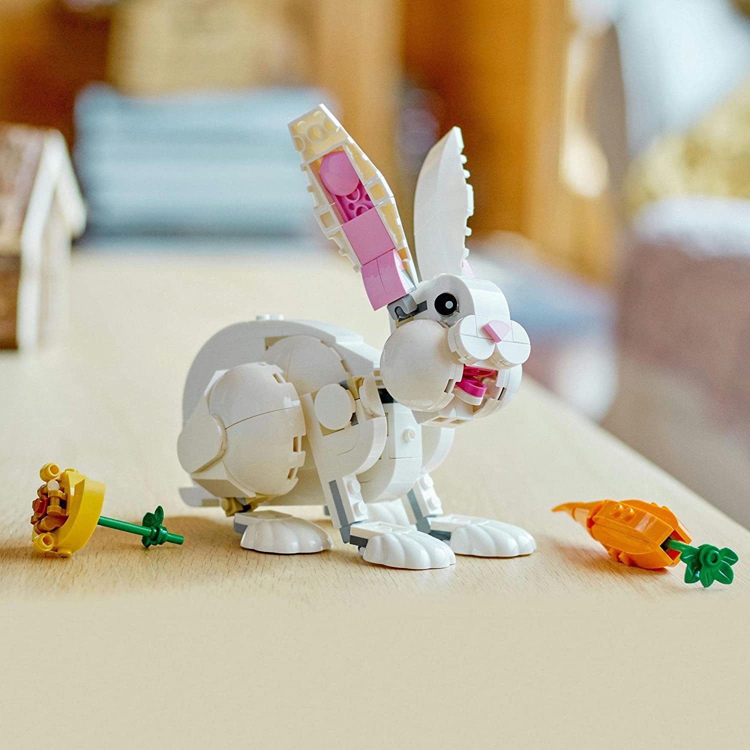 LEGO Creator 3in1 White Rabbit Building Kit For Ages 8+