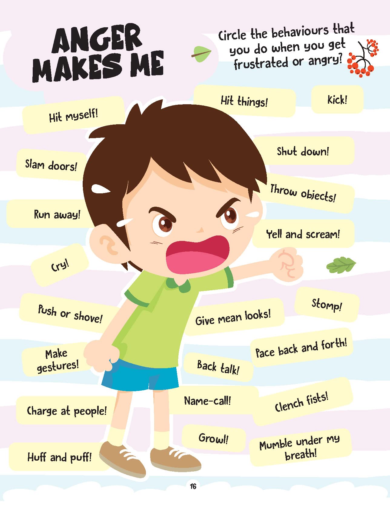 Dreamland Anger Management - Finding Happiness Series - An Interactive & Activity Book For Kids (English)