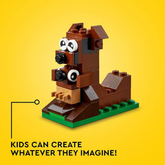 LEGO Classic Around The World with 15 Buildable Animal Figures Building Kit For Ages 4+