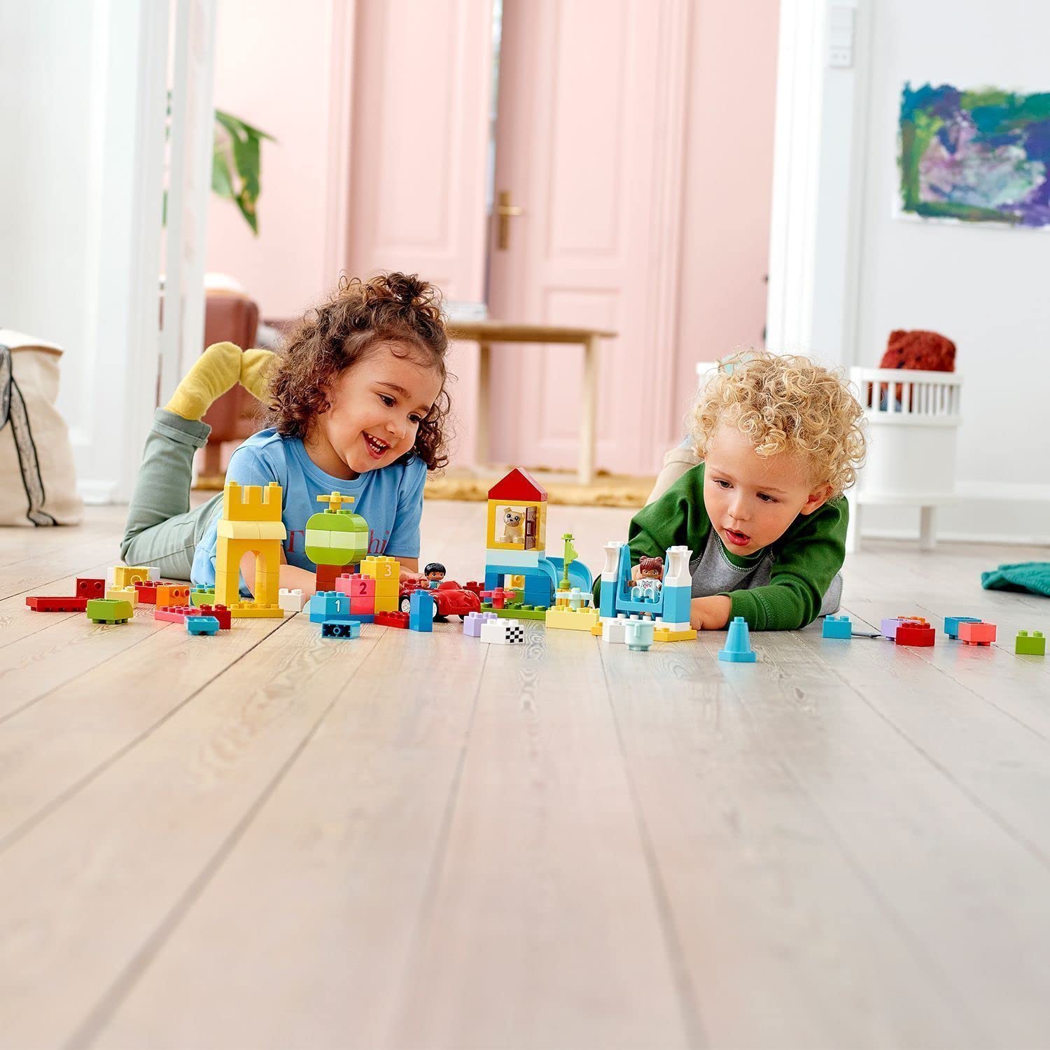 LEGO Duplo Deluxe Brick Box Building Kit For Ages 2+