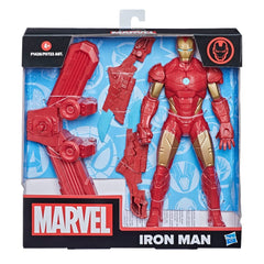 Marvel 9.5-inch Scale Collectible Super Heroes Iron Man Action Figure with 3 Accessories for Kids Ages 4 and Up