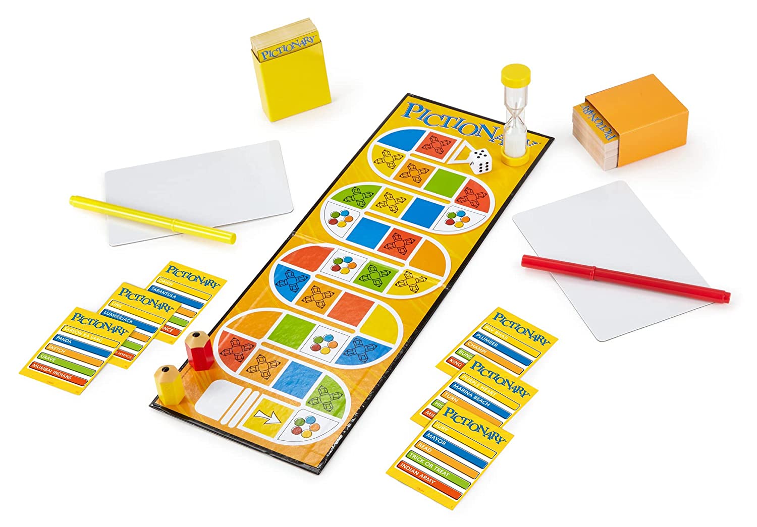 Mattel Games Pictionary India Special Board Game for Ages 8+