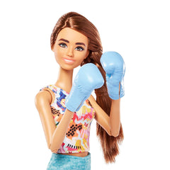Barbie 12 Inch Wellness Doll Workout Theme with Accessories for Ages 3 Years Old & Up