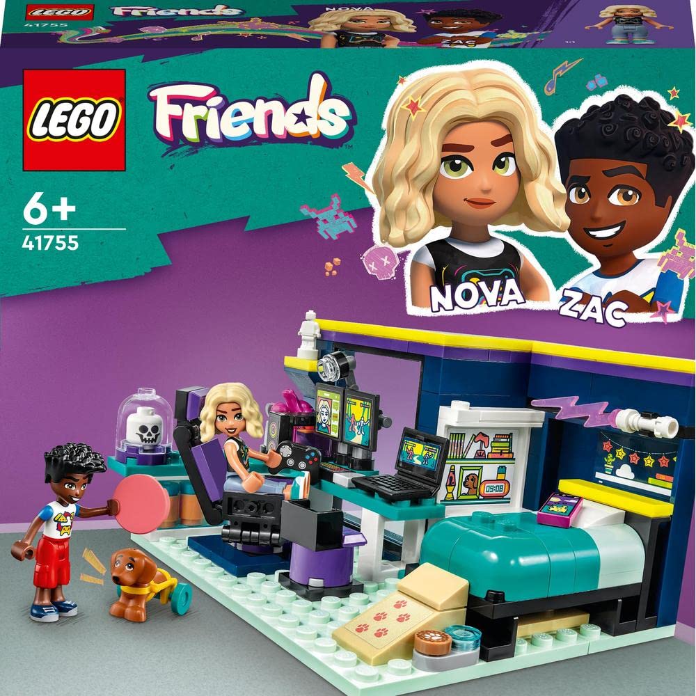 LEGO Friends Nova's Room Building Kit For Ages 6+