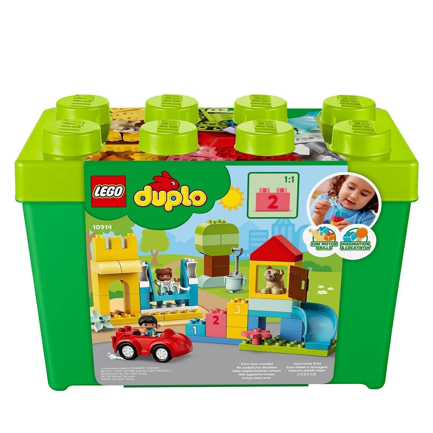 LEGO Duplo Deluxe Brick Box Building Kit For Ages 2+