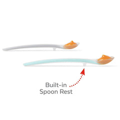 Skip Hop Easy-Feed Spoons Teal-Grey - Weaning Accessory For Ages 0-3 Years