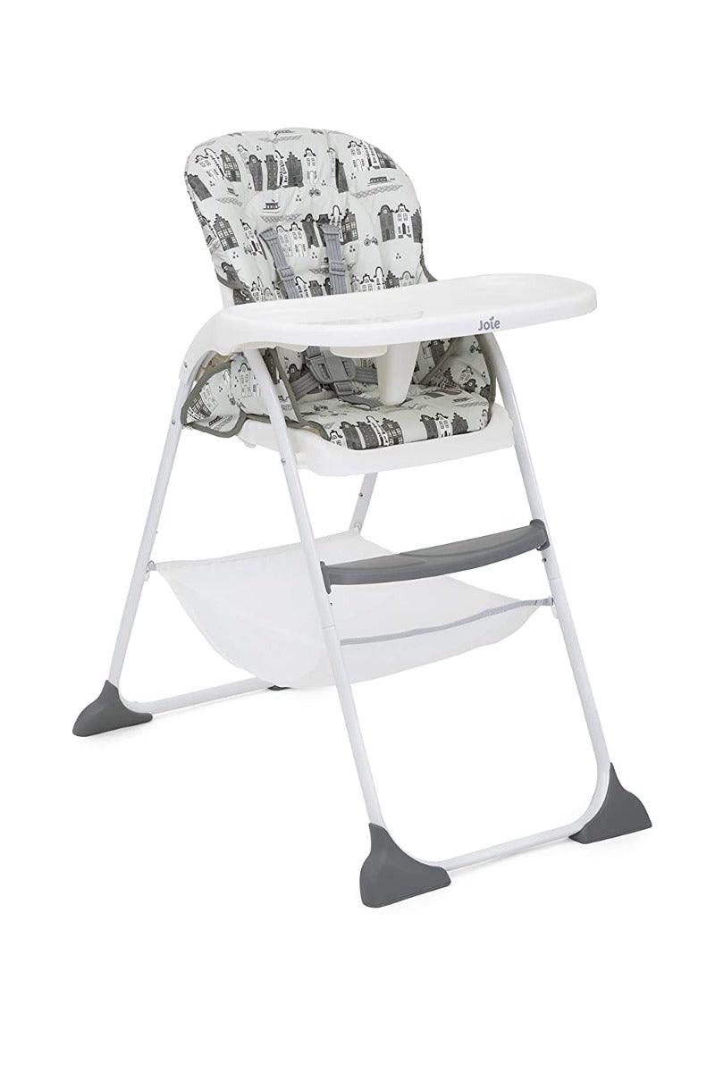 Joie Mimzy Snacker High Chair Petite City - Portable Booster Seat For Ages 0-3 Years