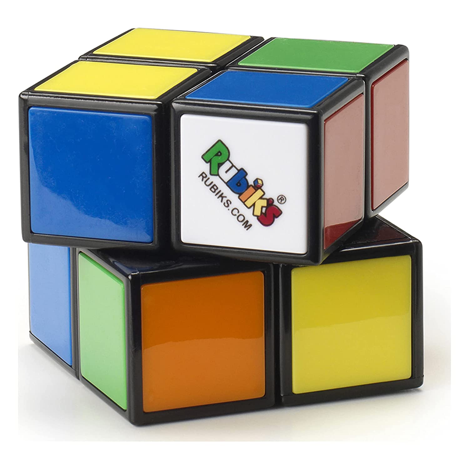 Funskool Rubik’s Cube Mini - 2x2 Classic Colour - Matching Puzzle For Ages 8+