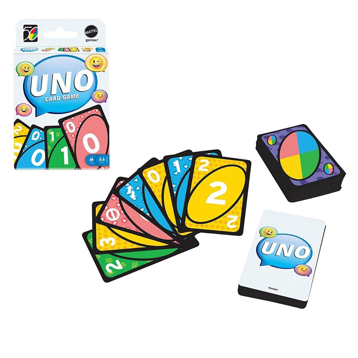 Mattel Games UNO Iconic 2010s Card Game for Ages 7+ - FunCorp India